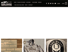 Tablet Screenshot of longrangeshootersofutah.com
